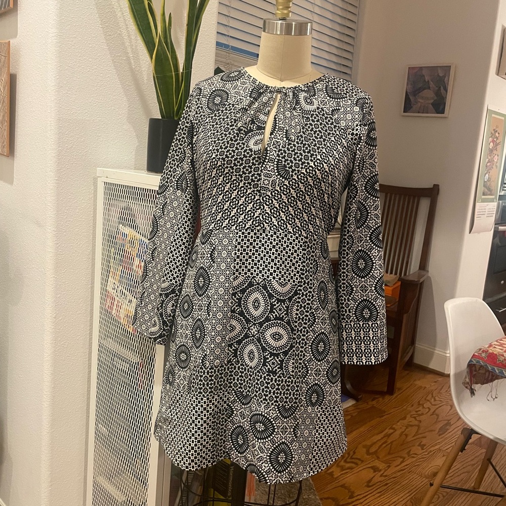 Vintage Zara Retro Printed Dress